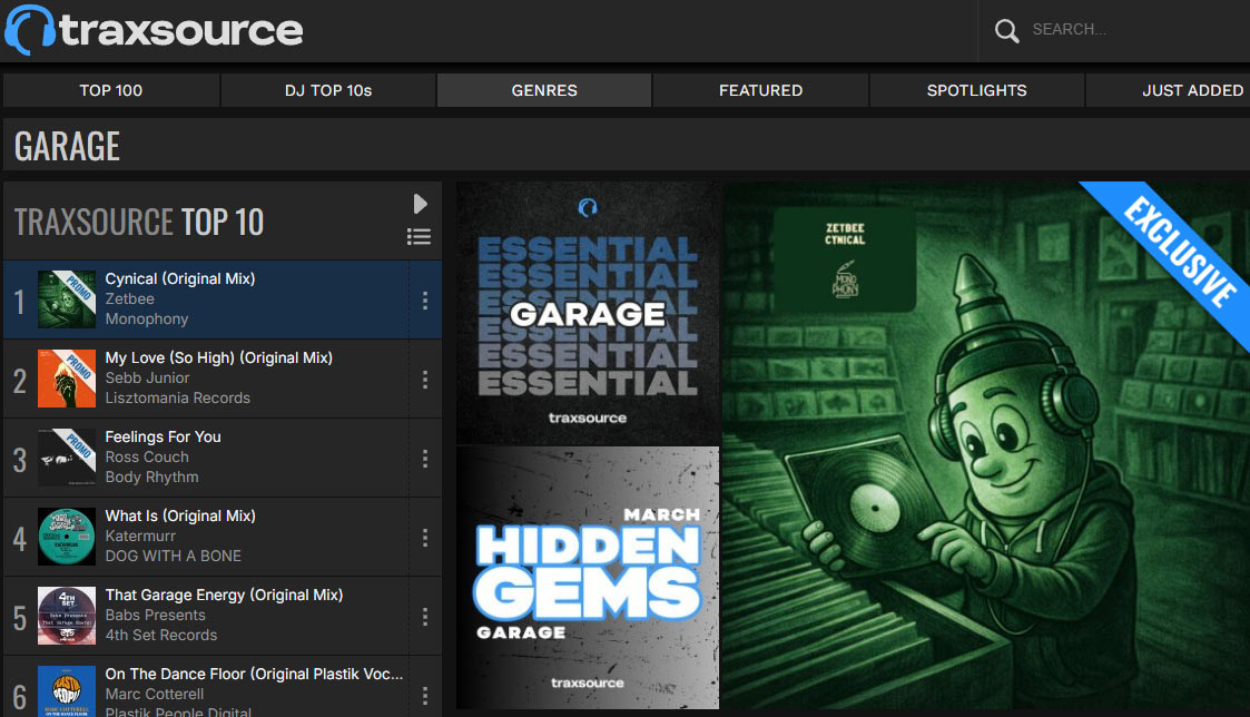 Garage Chart Nr. 1 achieved!