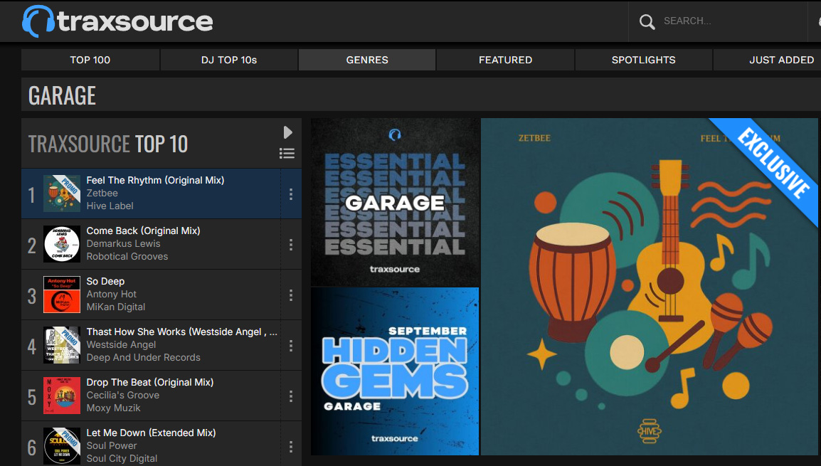 Garage Chart Nr. 1 achieved!